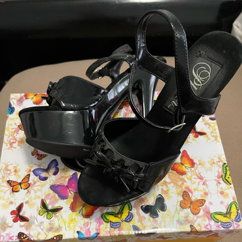 Black heels
